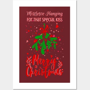 Mistletoe Magic: Christmas Special Kiss Posters and Art